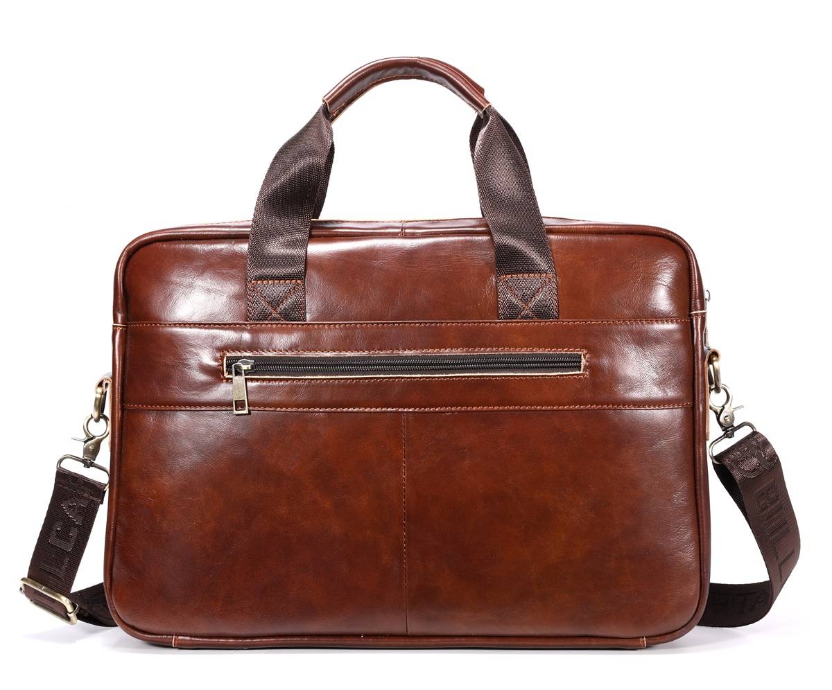 BULLCAPTAIN leather briefcase