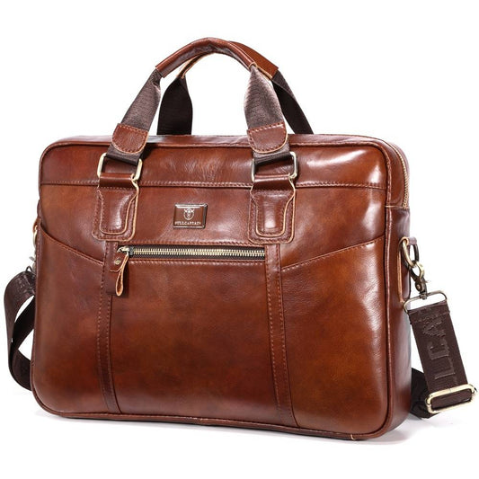 men leather briefcase