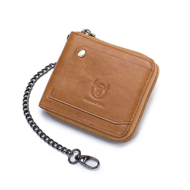 Vintage Mini Small Coin Purse Genuine Leather Small Pouch Case for Coins  100% Cowhide Leather 7*8cm