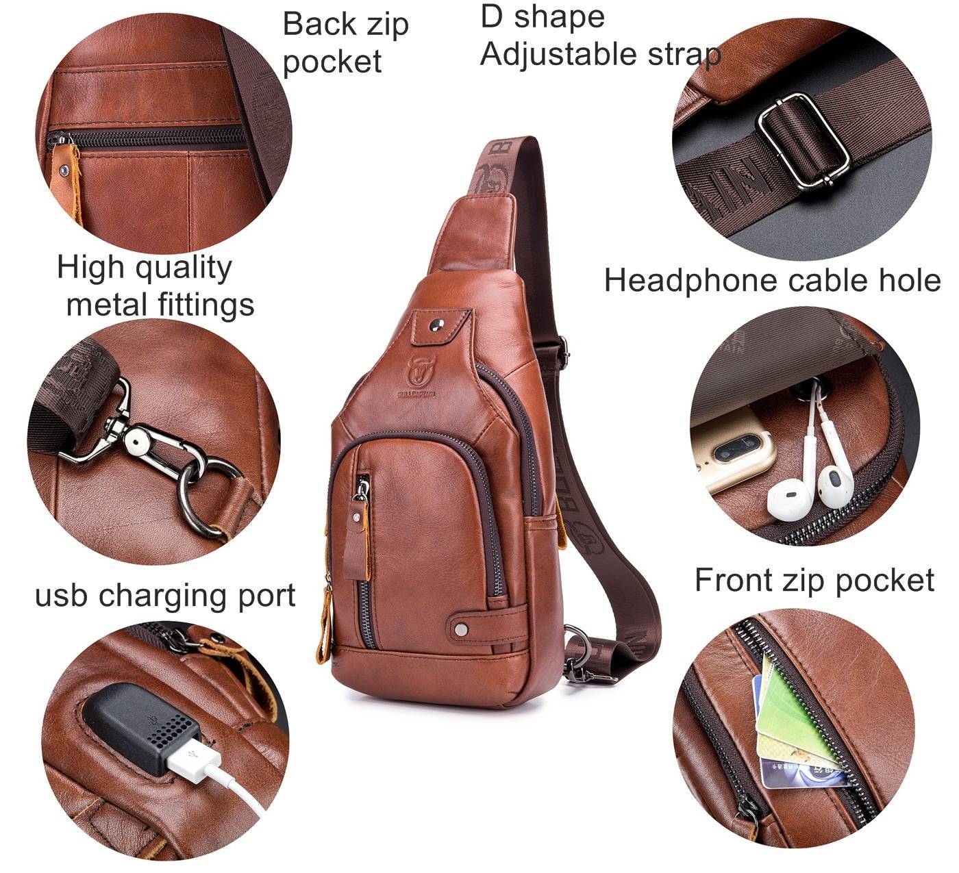 Bullcaptain sling cheap bag