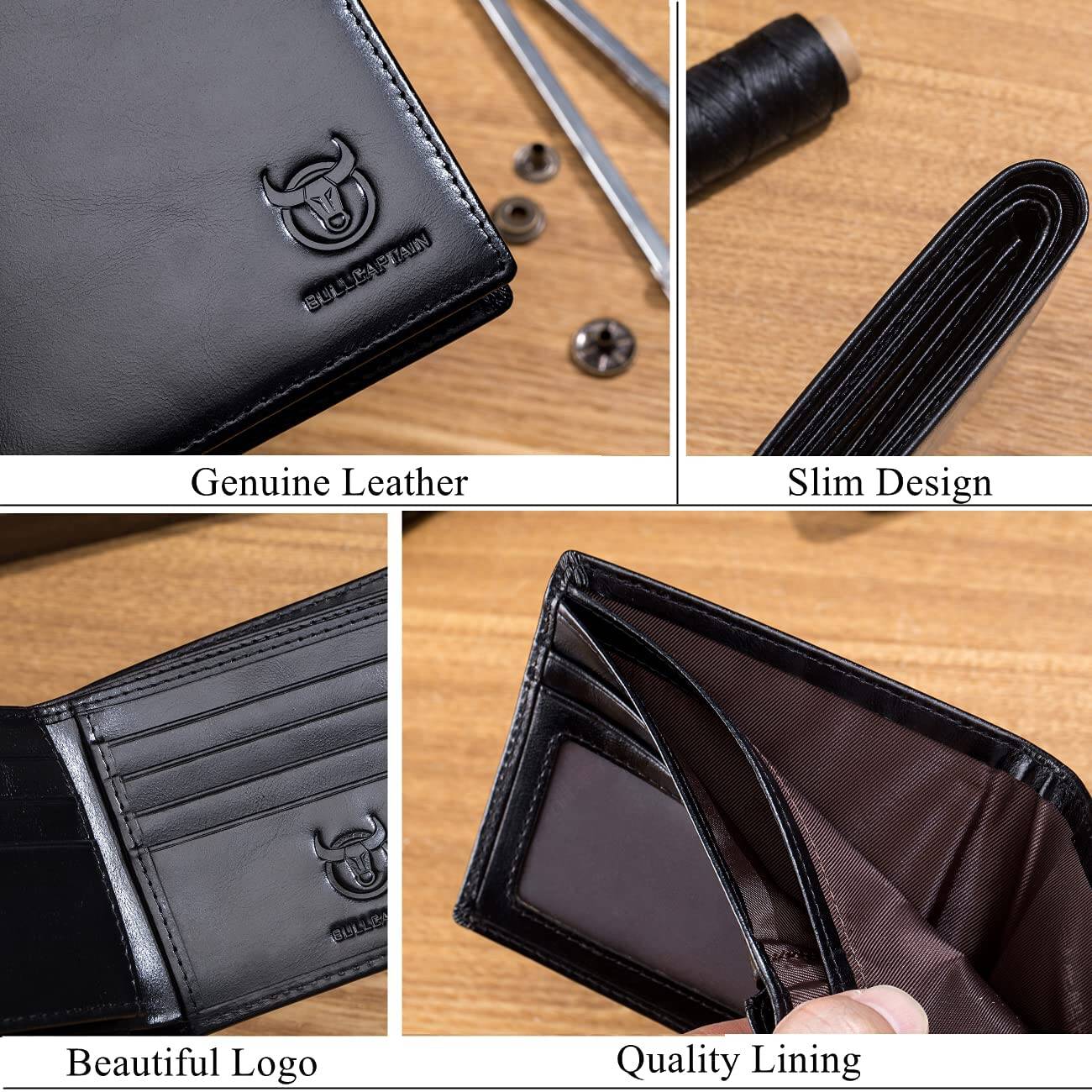 Leather Wallets for Men | The Real Leather Company